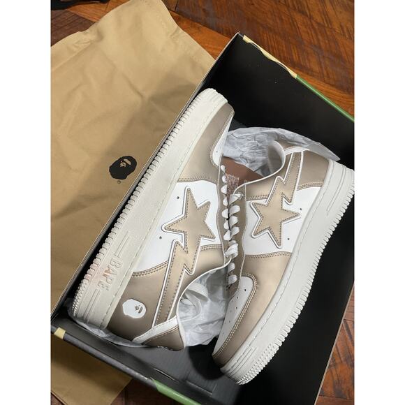 A Bathing Ape Bape Sta #4 Beige